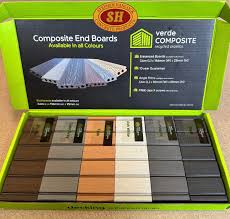 Verde Composite Hollow Decking - End Board - Evolved Range 25mm X 148Mm X 3600mm