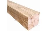 150mm x 150mm (6x6) 4 Way Weathered Sawn Carcassing Timber Post (2.4m) Tanalised | Pressure Treated