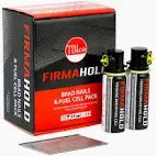 16G  2Bfc Firmahold Collated Brad Nails & Fuel Cells -  16 Gauge Angled Galvanised  - Packs of 2000