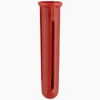30mm Plastic Wall Plugs- Red  - 100 pack